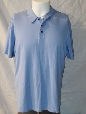 Robert Barakett sky blue XL polo 100% Pima Cotton